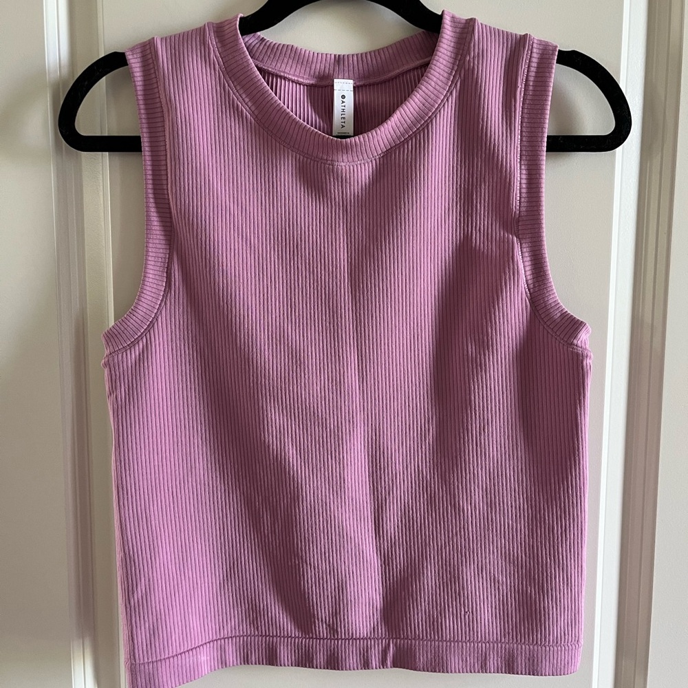 Athleta Renew seamless muscle tank. Size large.
